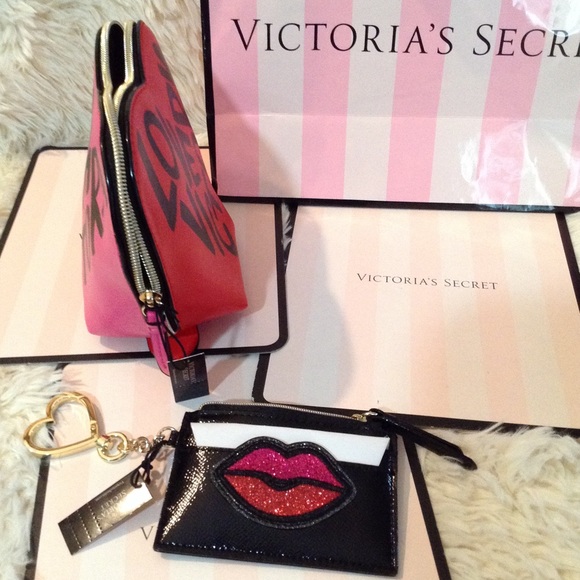 Heart Make-Up Bag & Lip Card Holder - Picture 7 of 12